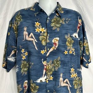 Campia Modo XL Hawaiian dress shirt